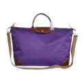 Sac Voyage Longchamp soldes pas chers Le Pliage Double Portable Violet